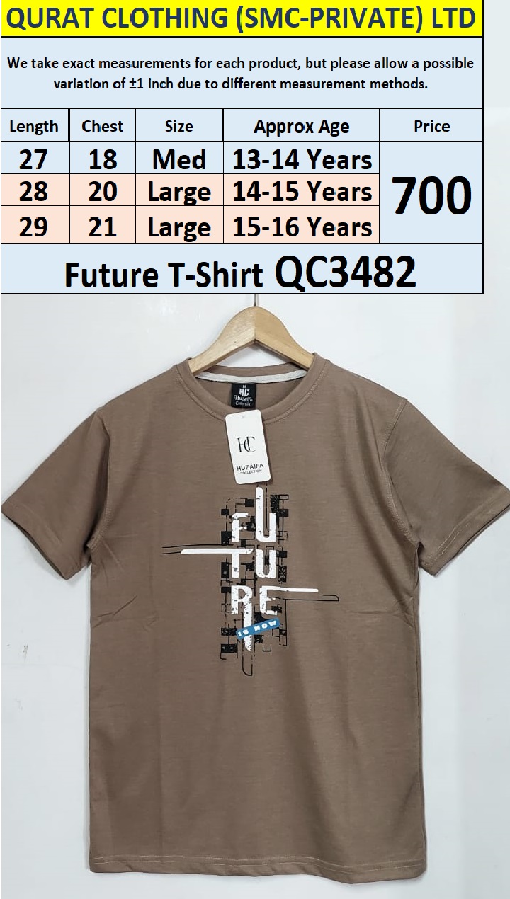 Soft Cotton Blended Future T-Shirt QC3482