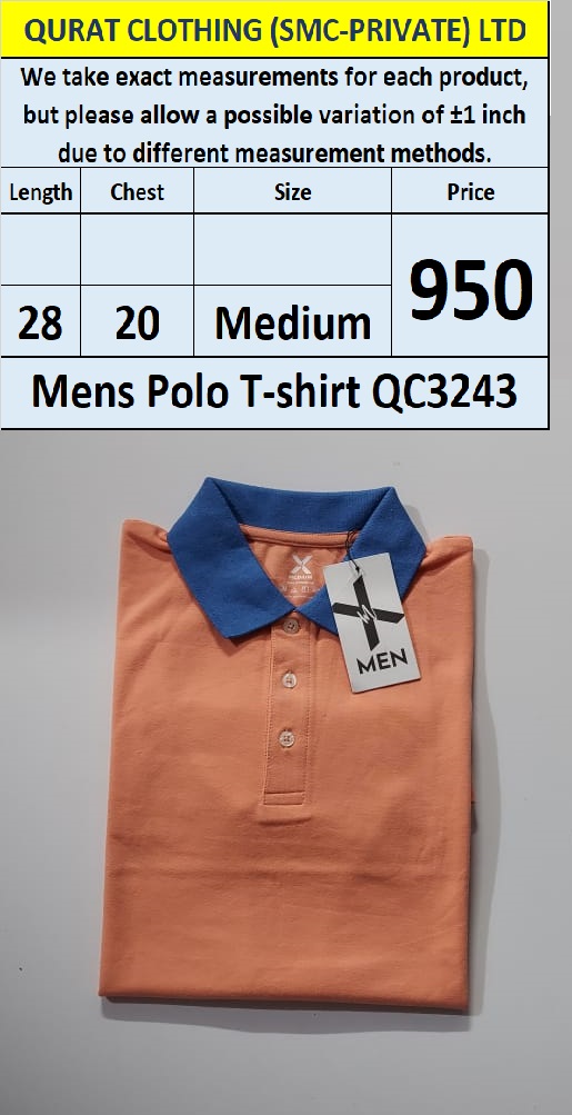  Branded Men's T-Shirt QC3243 - Export Product