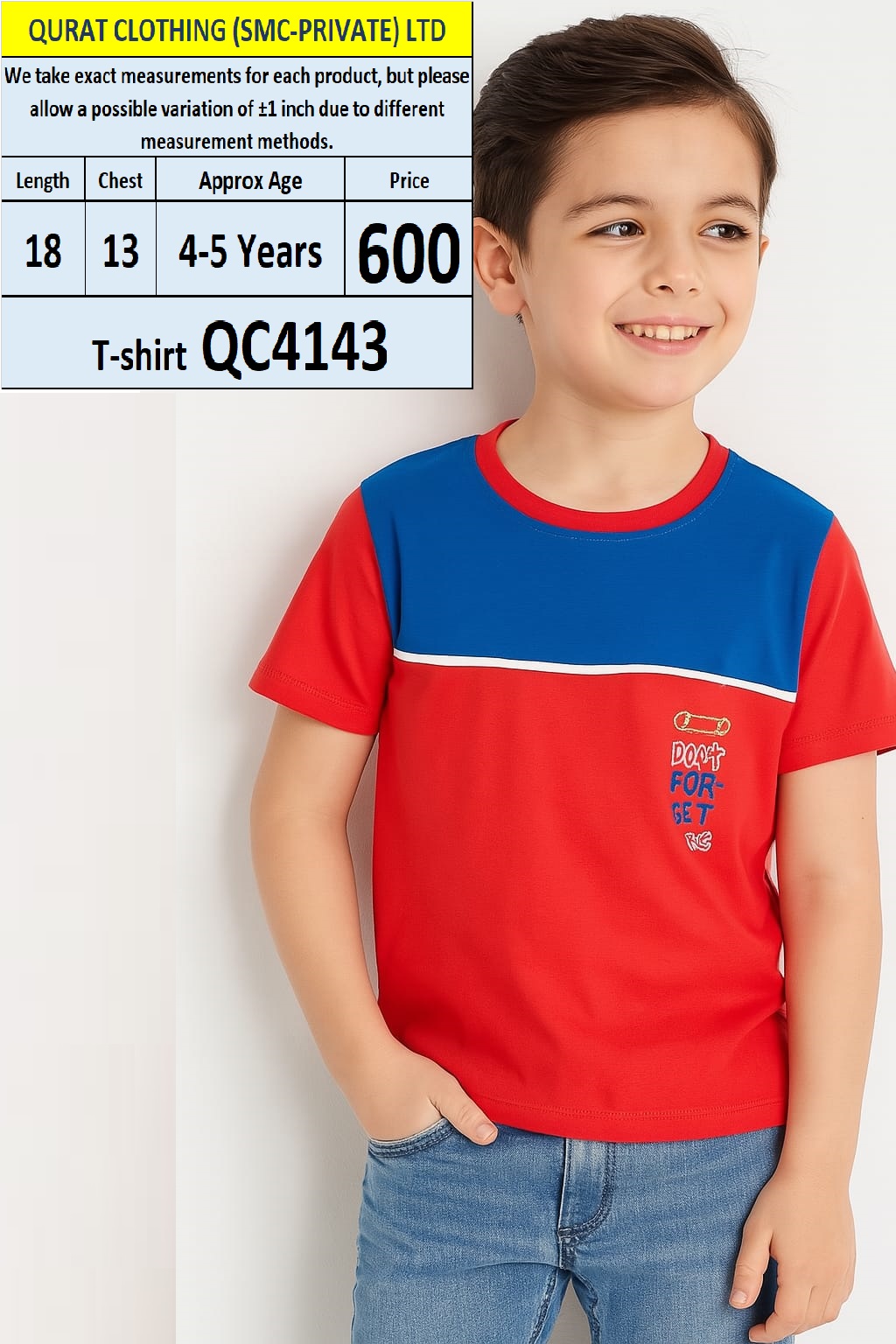 Red T-shirt QC4143