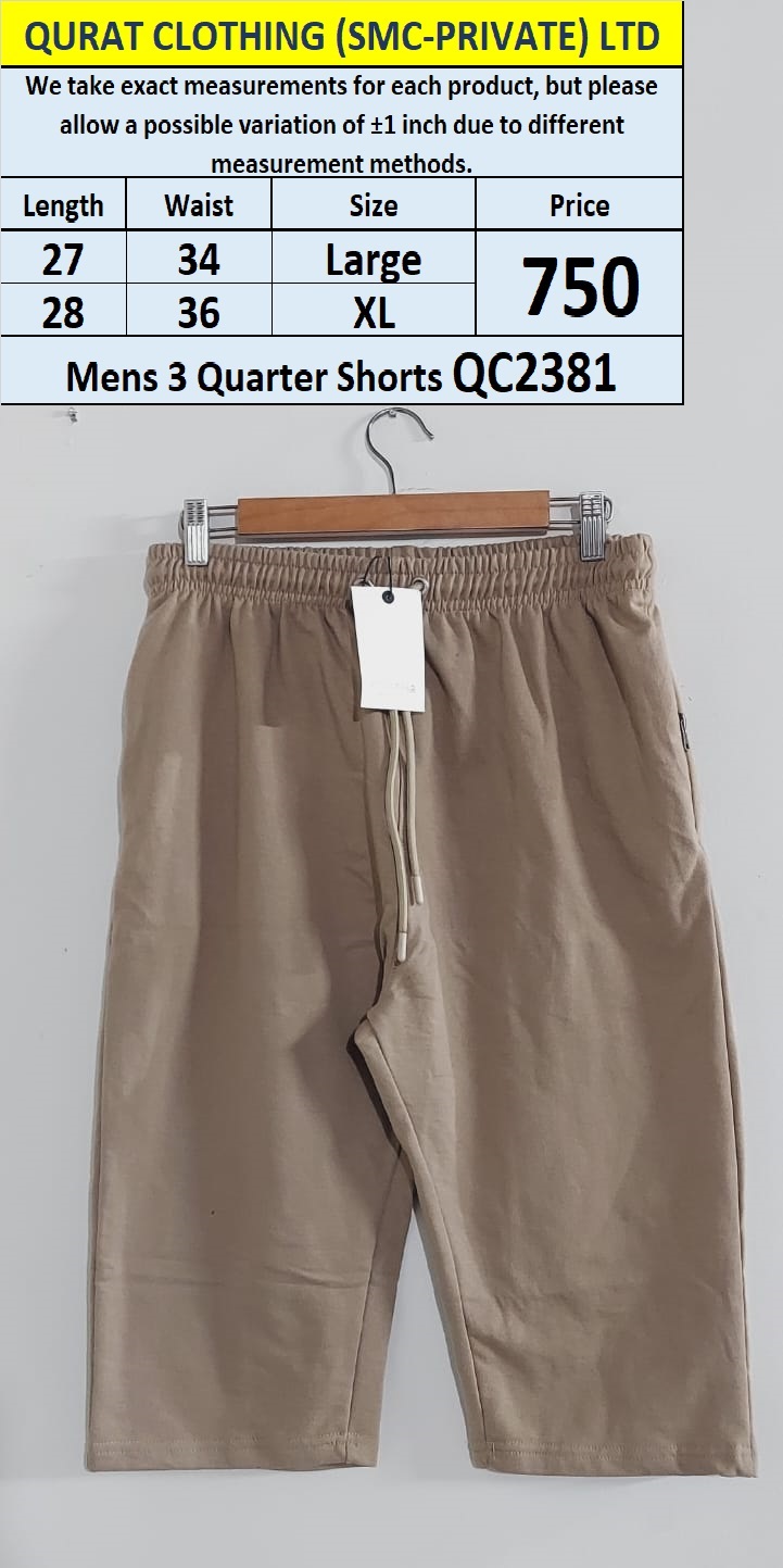 Men's 3 Quarter Shorts QC2381