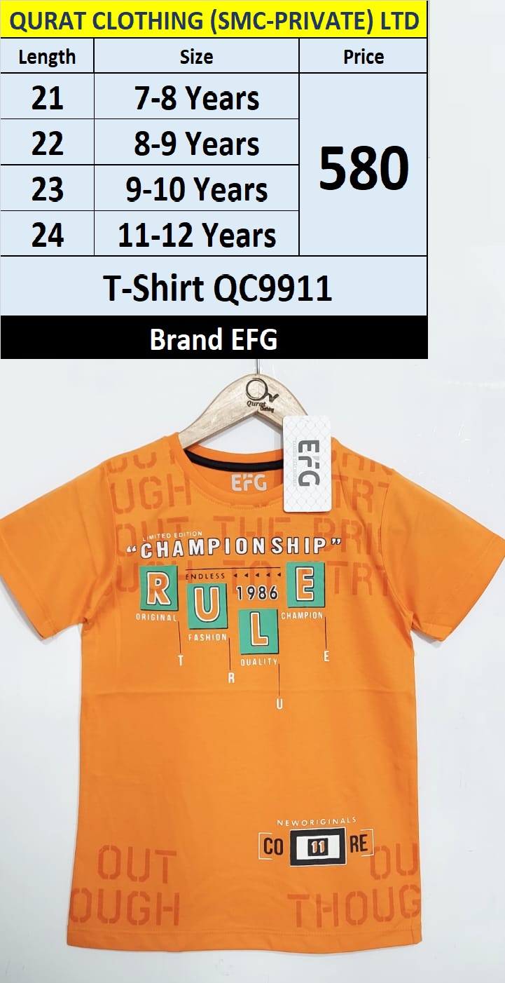 EFG Brand Championship Rule T-Shirt QC9911