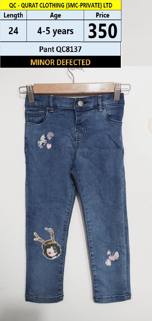 Pant QC8137 Branded but Minor Defected(no exchange no refund)