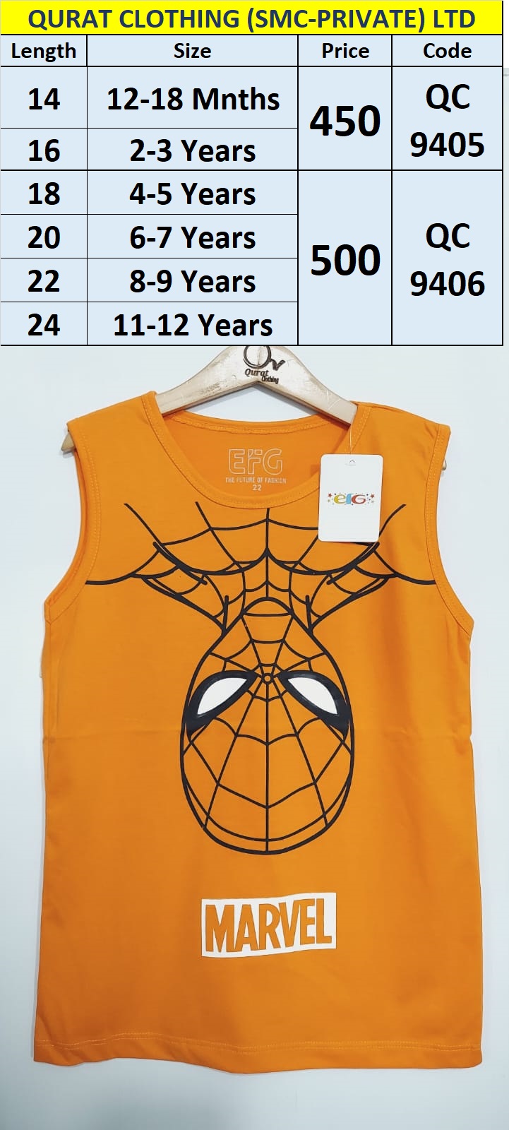 Marvel Sando Code QC9406 Brand EFG