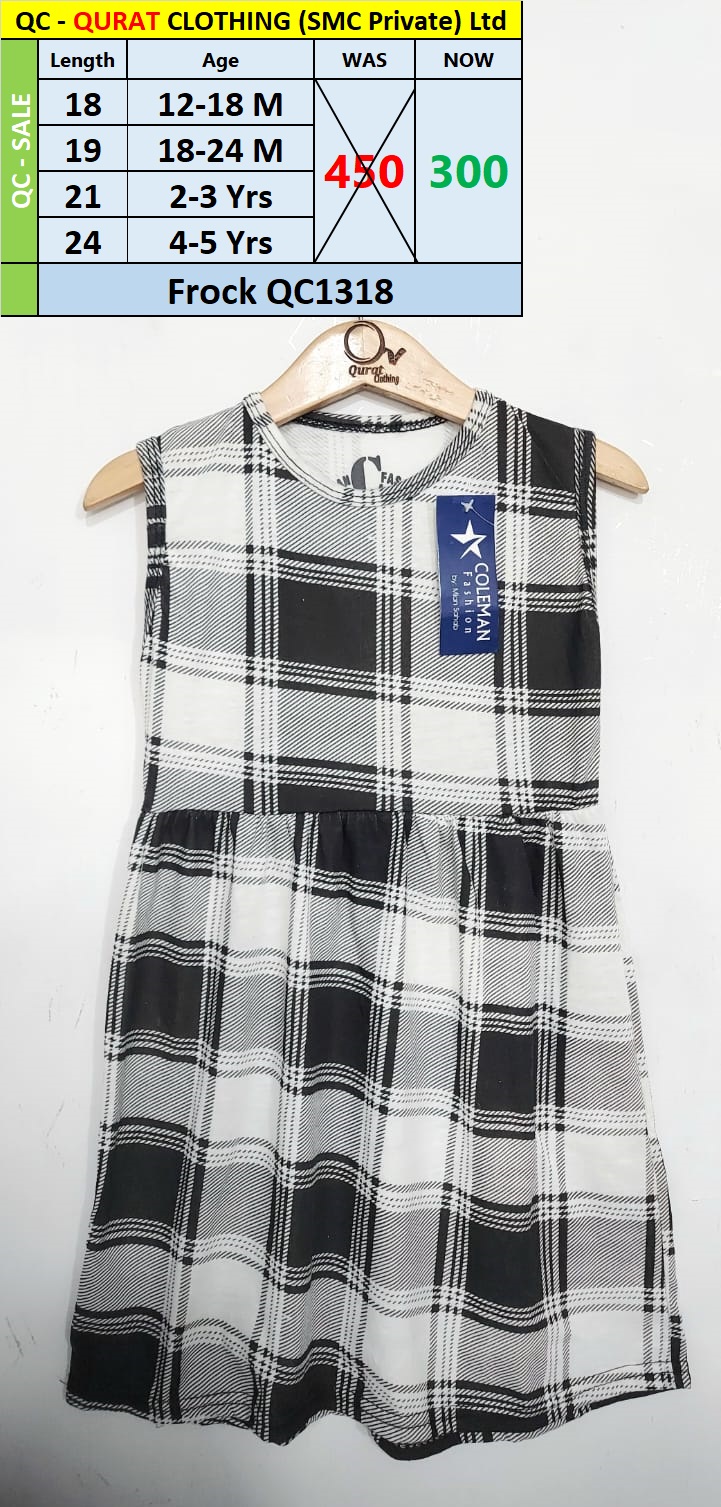 Check Frock QC1318