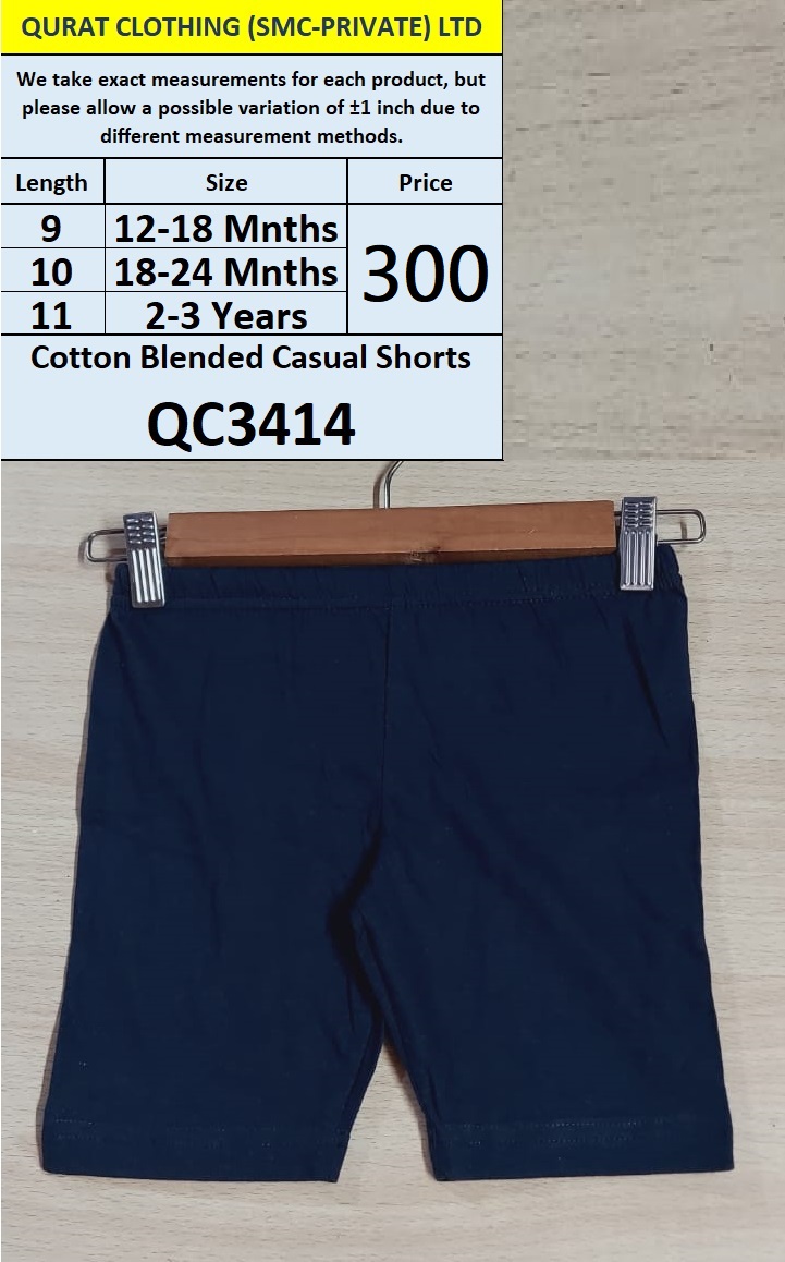 Cotton Blended Causal Shorts QC3414