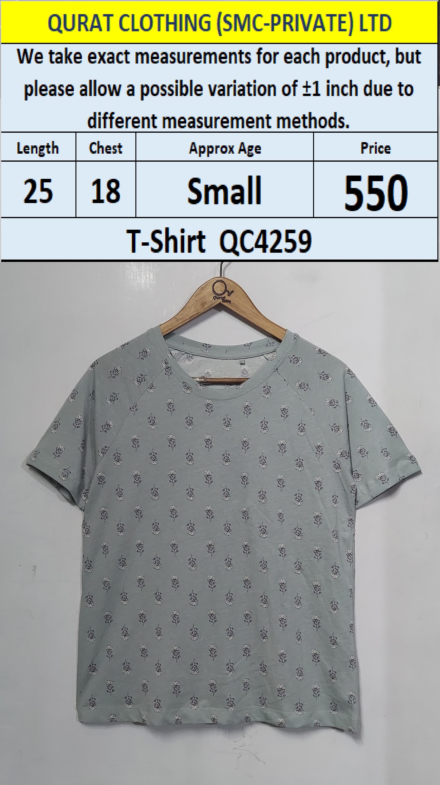 Branded Ladies T-shirt QC4259