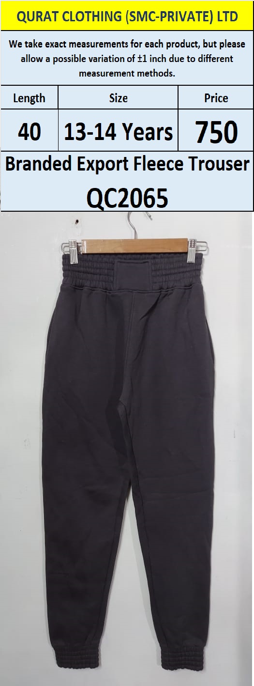 Branded Export Fleece Trouser QC2065