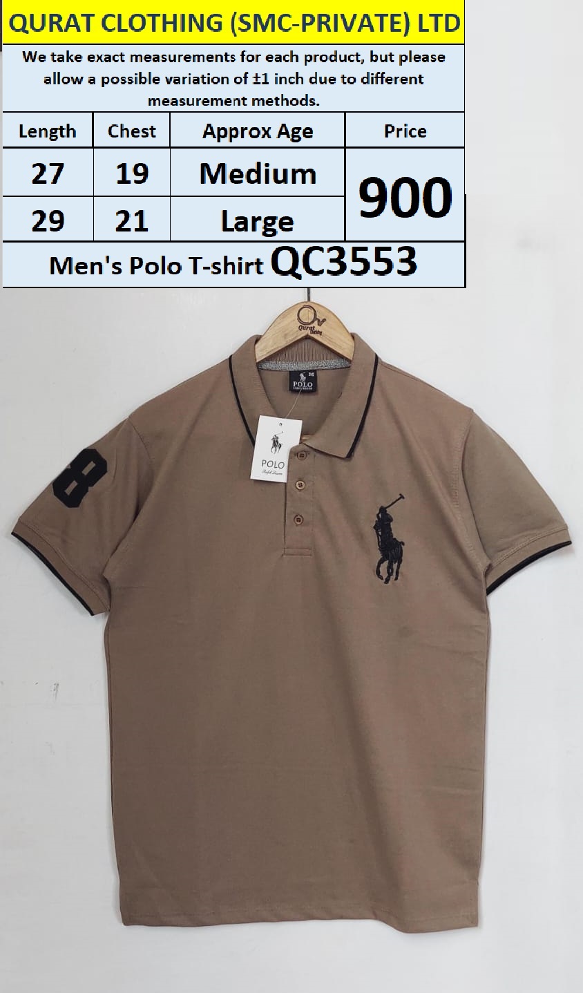 Men's Polo T-shirt QC3553
