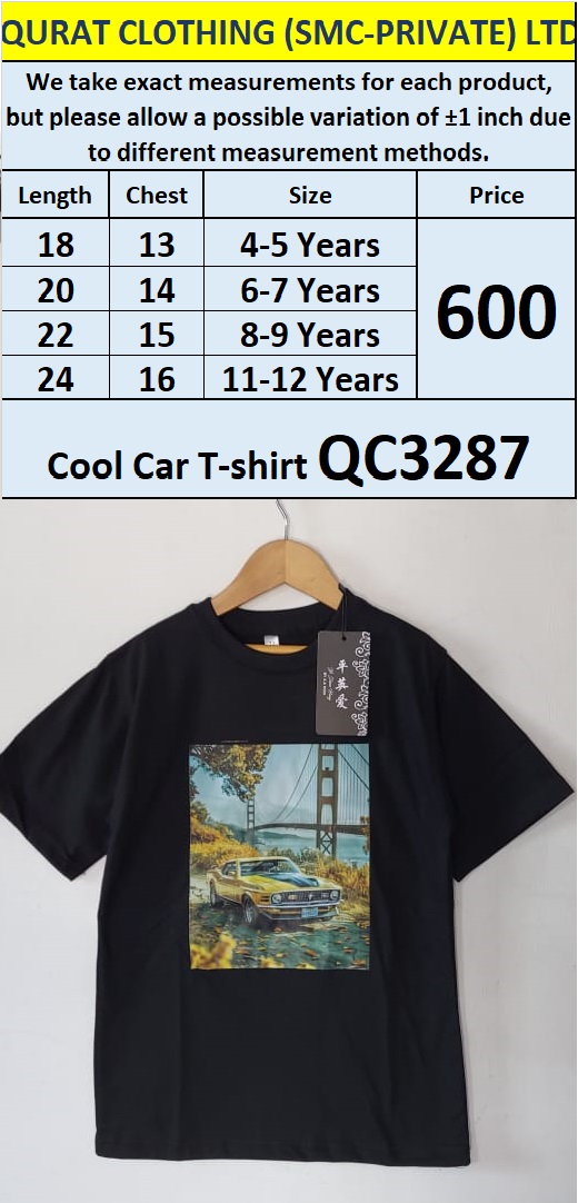 Cool Car T-shirt QC3287