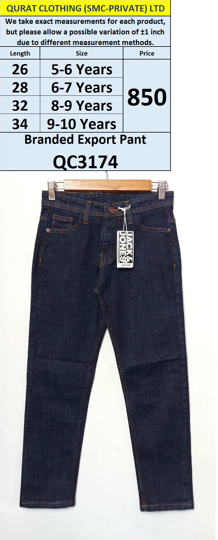 Branded Export Pant QC3174