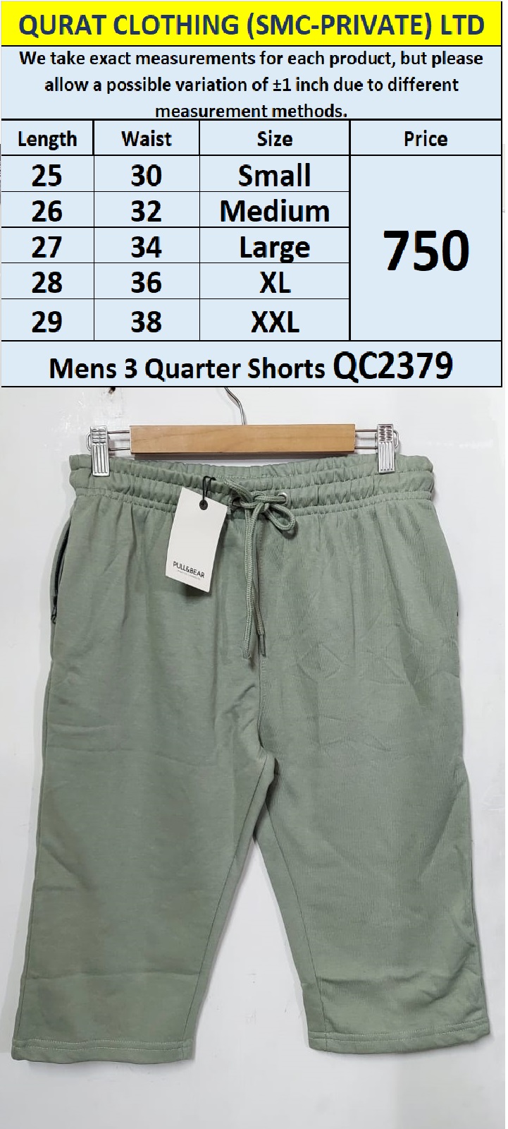 Men's 3 Quarter Shorts QC2379