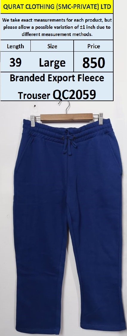 Branded Export Fleece Trouser QC2059