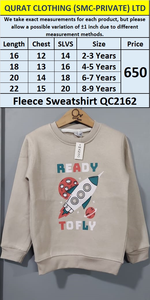 Fleece Sweatshirt QC2162