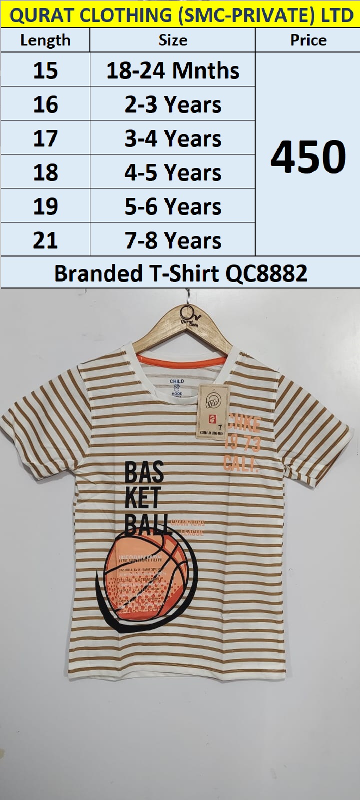 Child Hood Brand T-Shirt QC8882