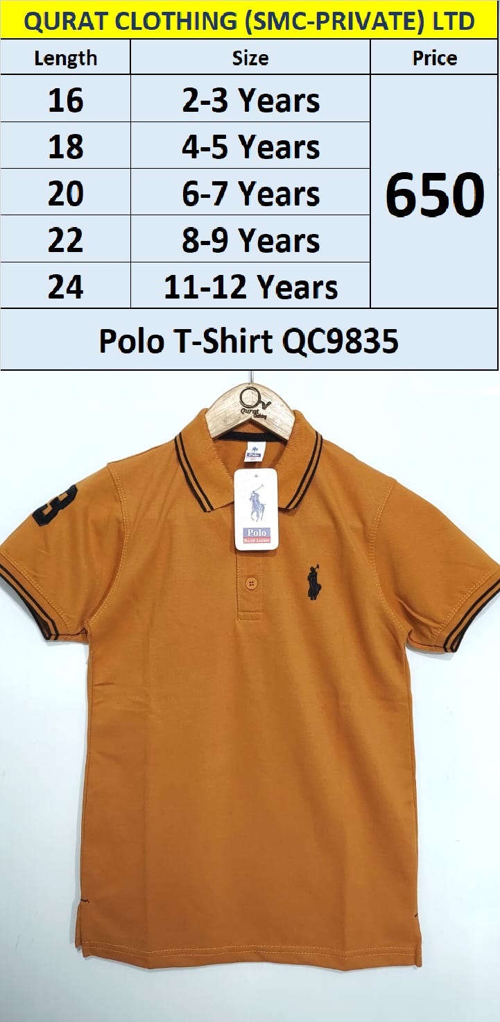 Mustard Polo T-Shirts QC9835