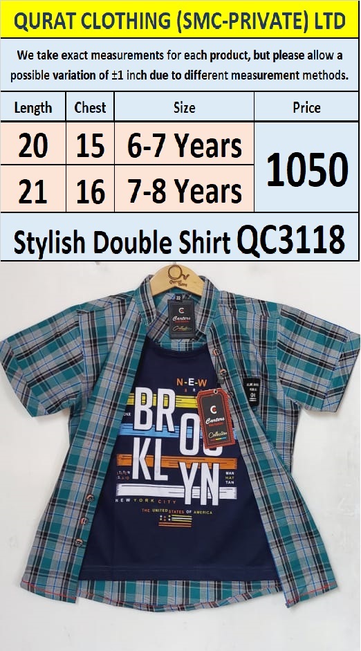 Stylish Double Shirt QC3118