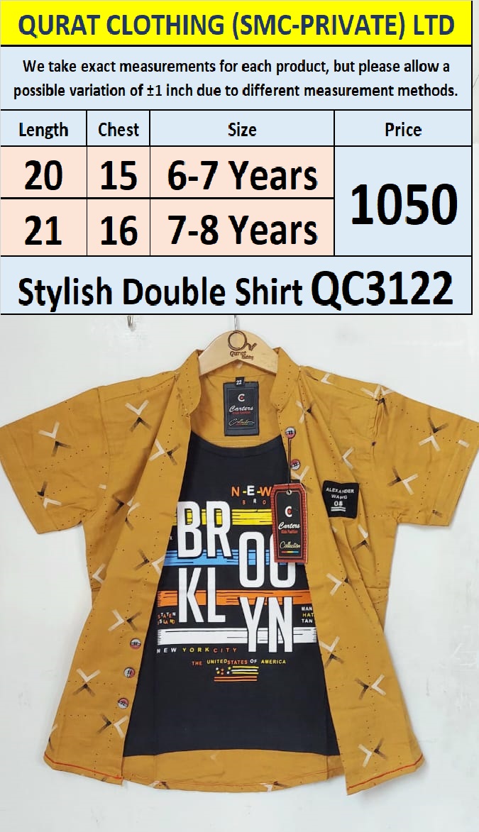 Stylish Double Shirt QC3122