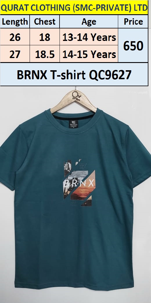 BRNX Round Neck T-shirt QC9627