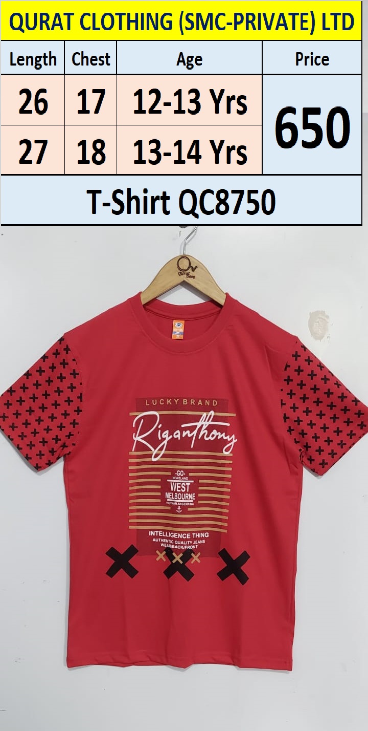 T-shirt code QC8750