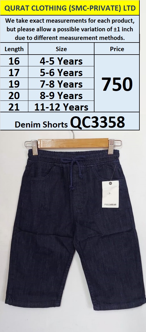 Denim Shorts QC3358