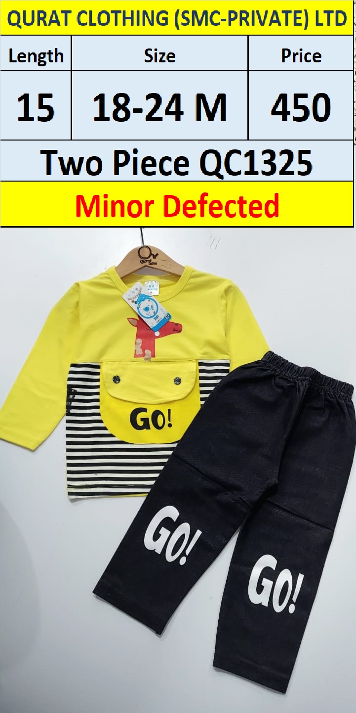 Two Piece Suit QC1325 (Minor Defected Product)