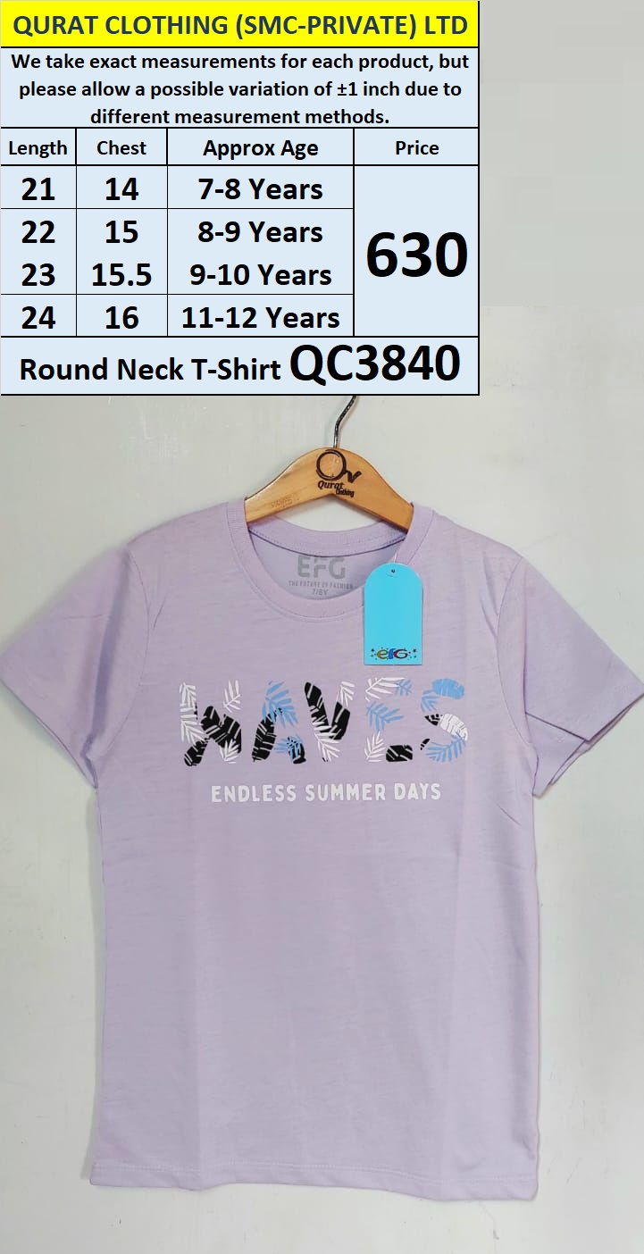 Round Neck T-Shirt QC3840