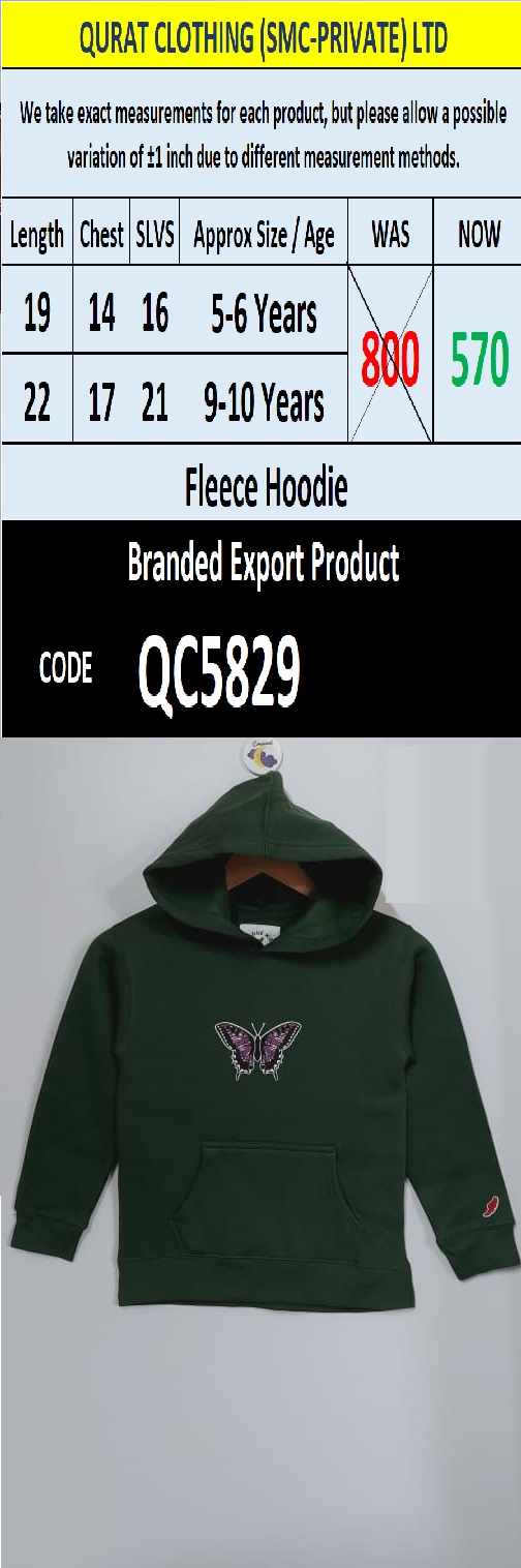 Top International Branded Export Hoodie / Sweatshirt Products - QC5829