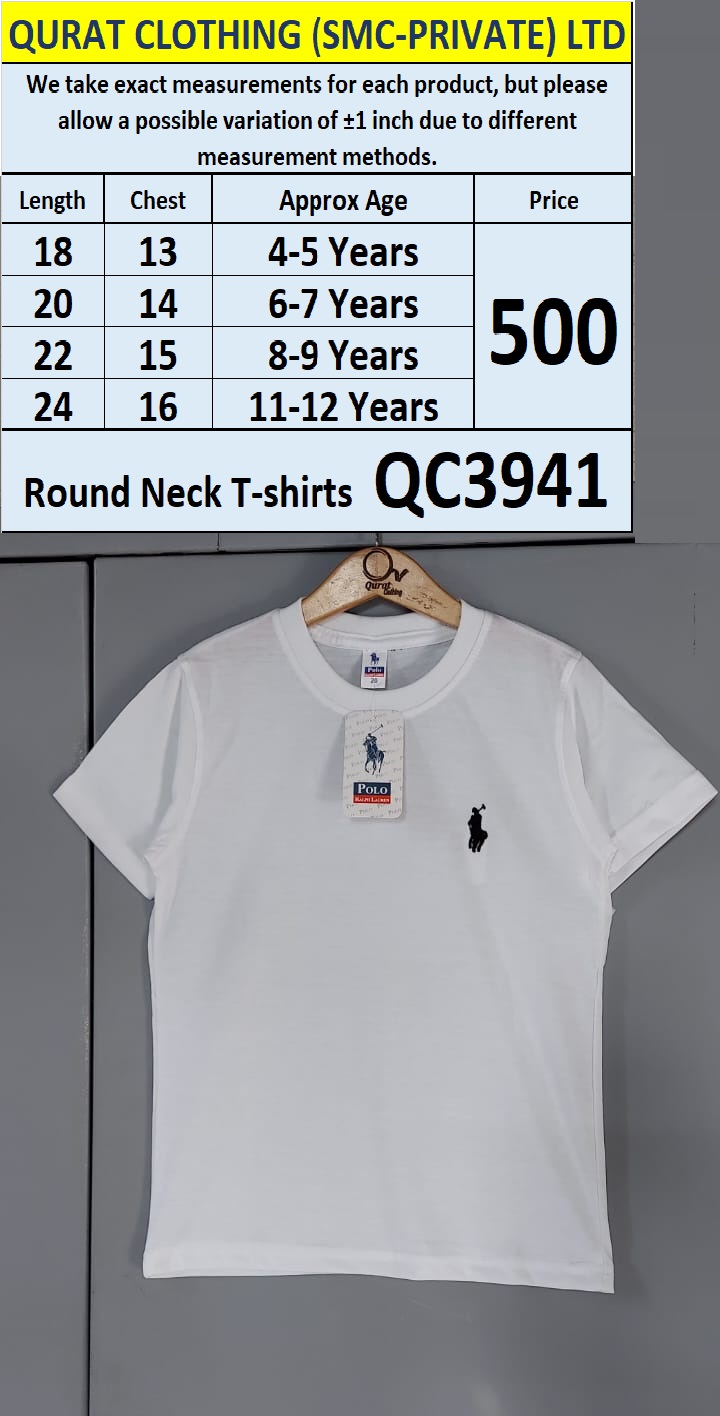 Round Neck T-shirt QC3941