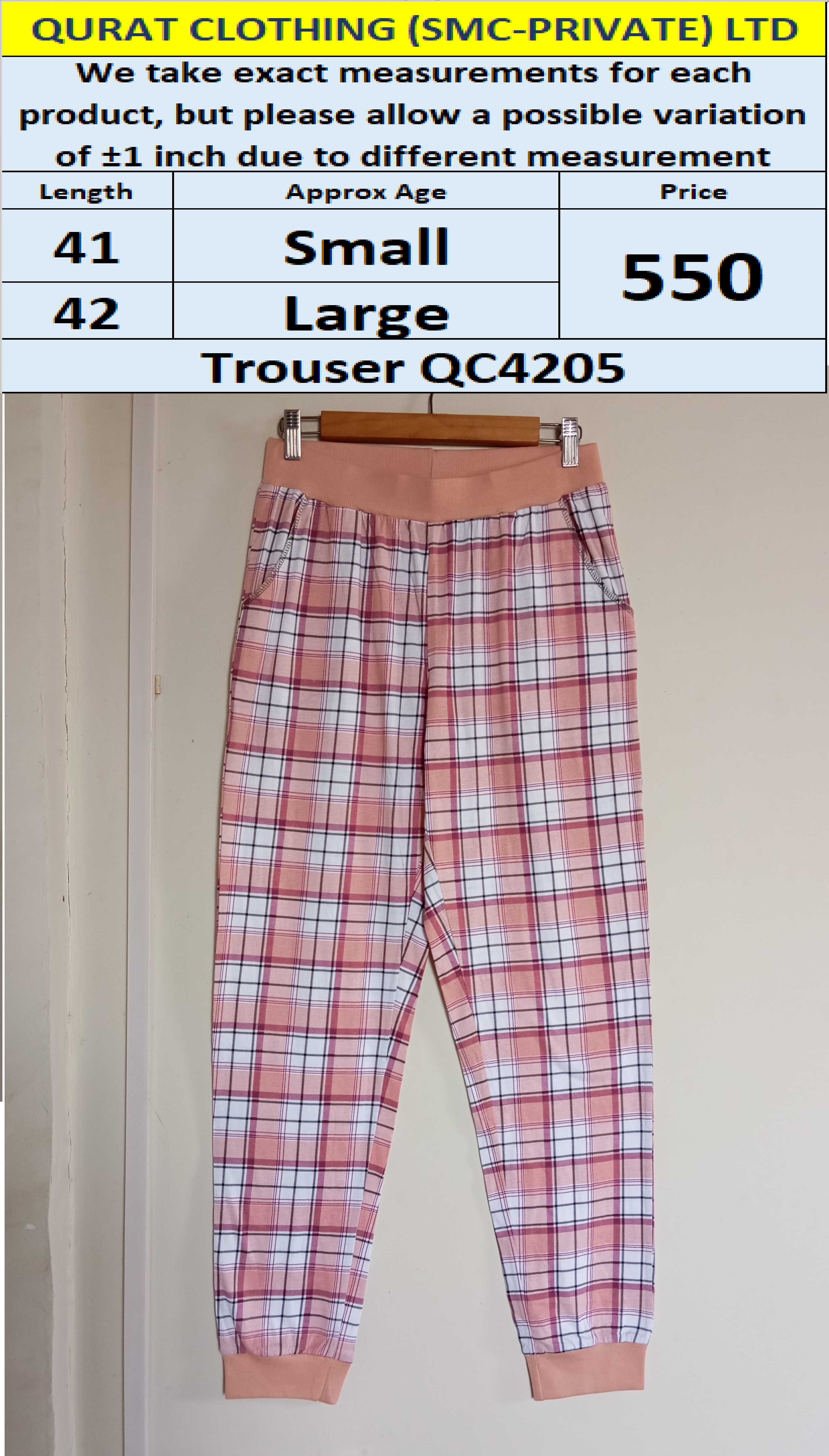 Branded Trouser QC4205