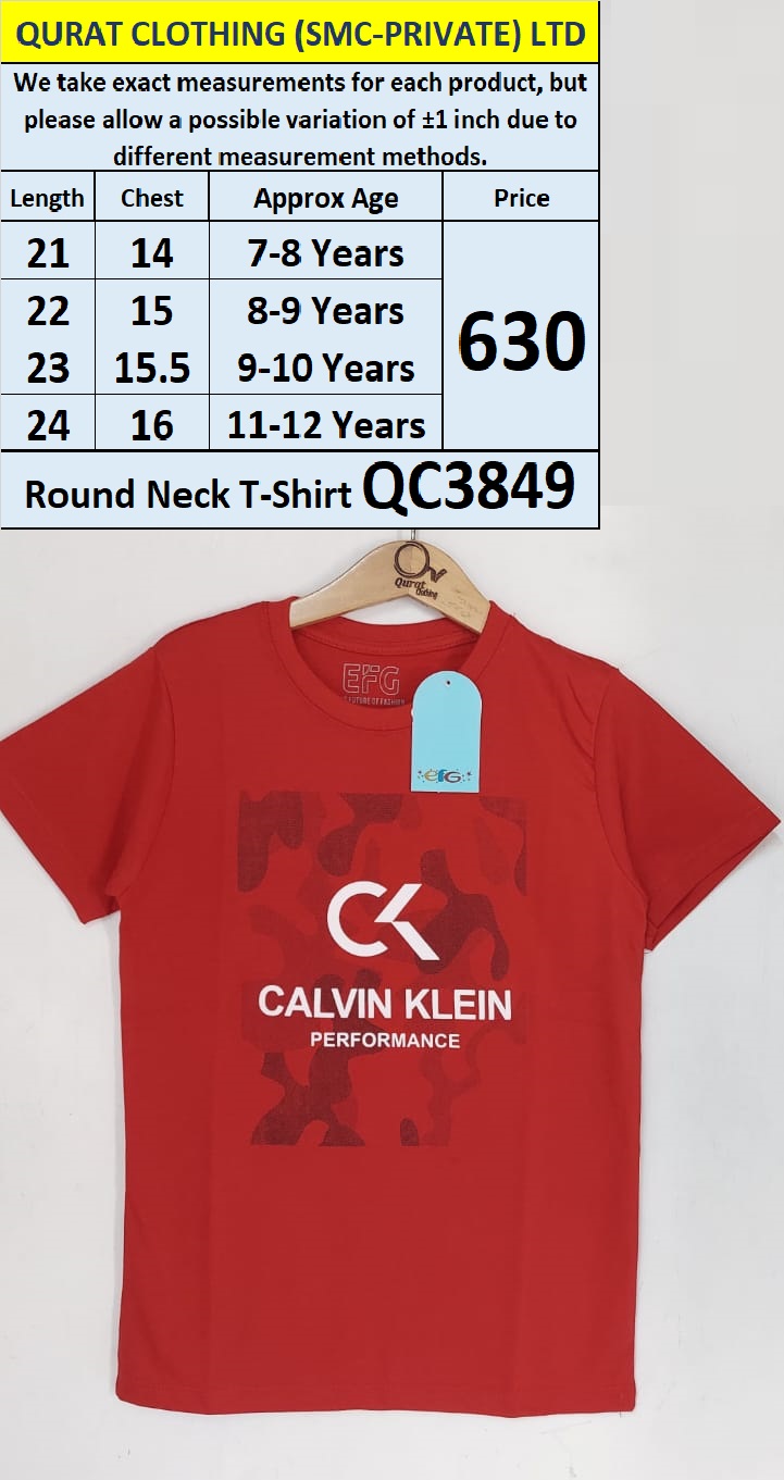 Round Neck T-Shirt QC3849