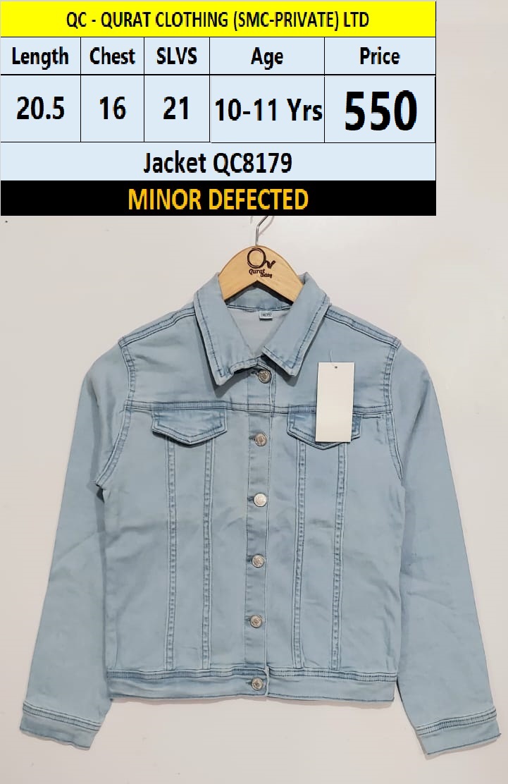 Jacket QC8179 Branded but Minor Defected (no exchange no refund)