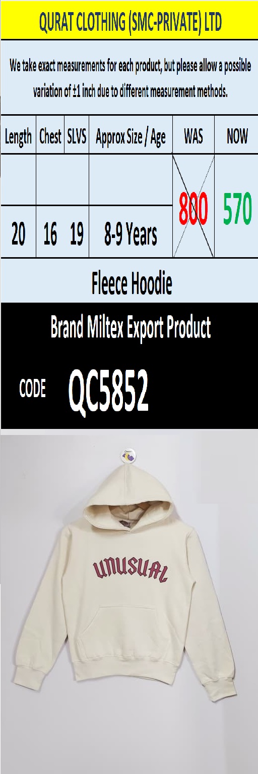 Top International Branded Export Hoodie / Sweatshirt Products - QC5852