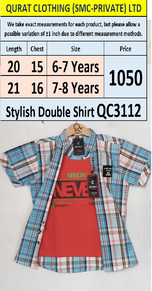 Stylish Double Shirt QC3112