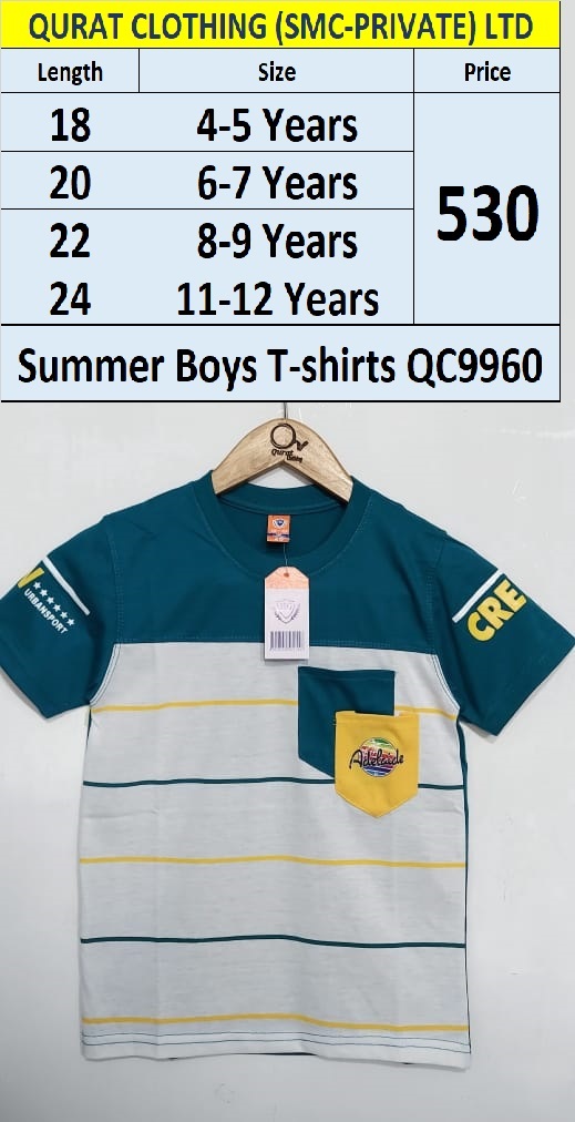 Summer Boys T-Shirt QC9960