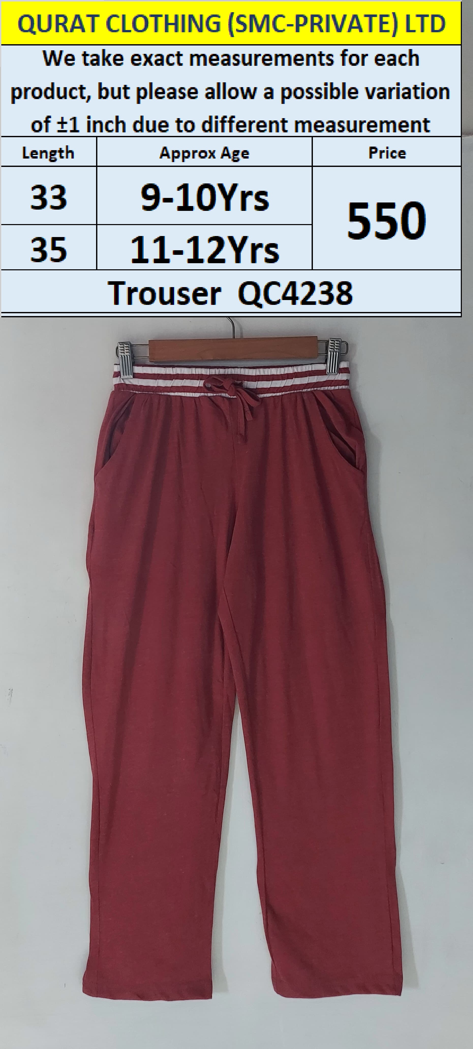 Branded Trouser QC4238