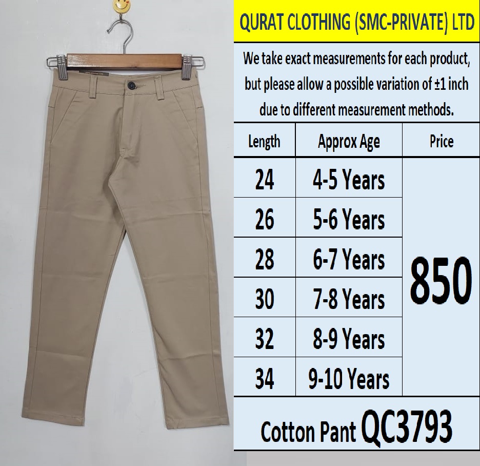 Cotton Pant QC3793
