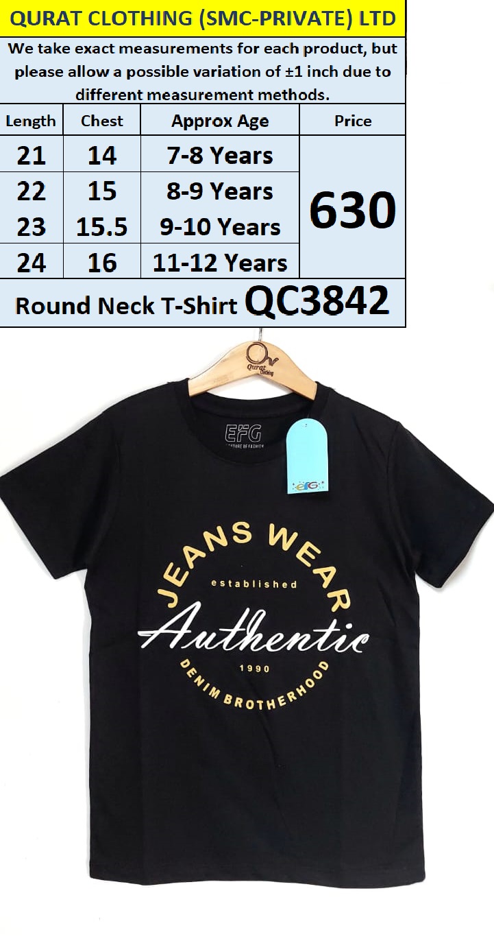 Round Neck T-Shirt QC3842