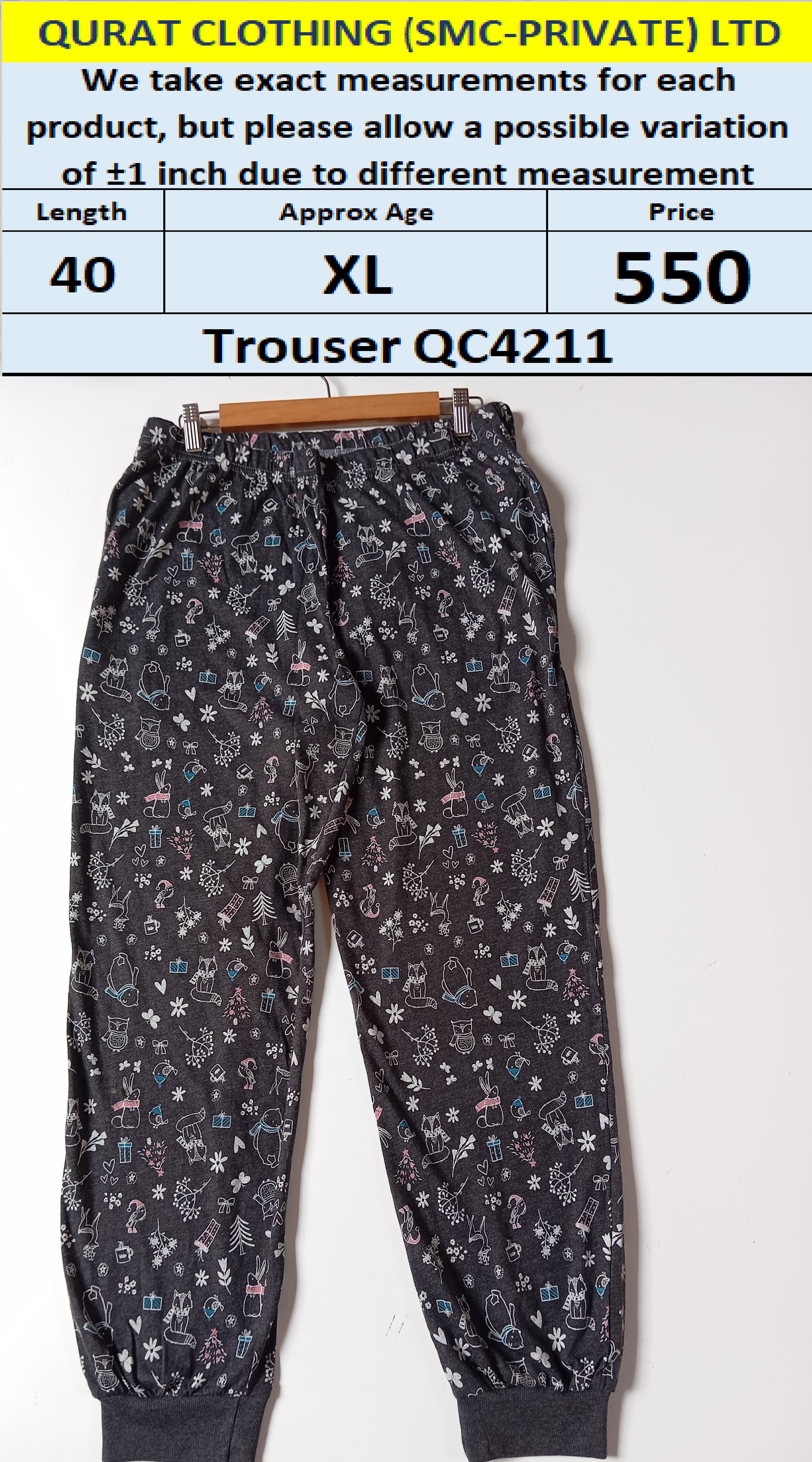 Branded Trouser QC4211