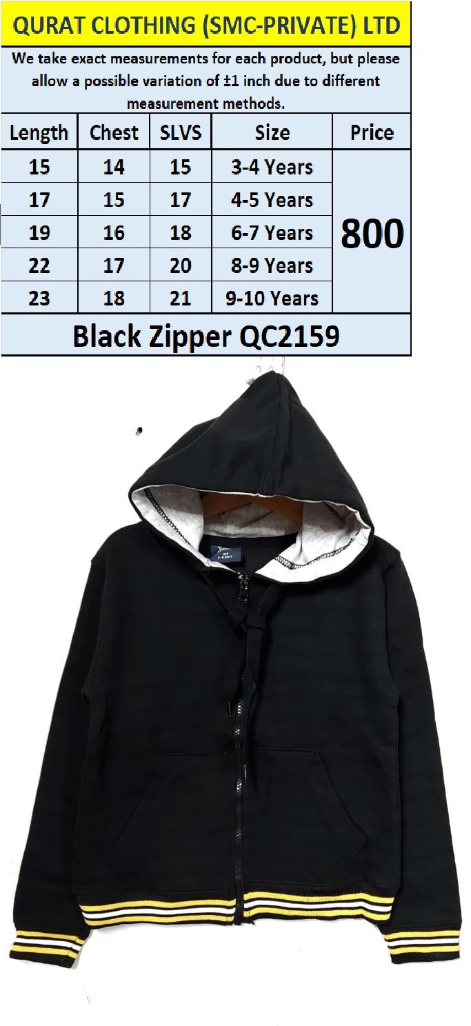 Black Zipper QC2159