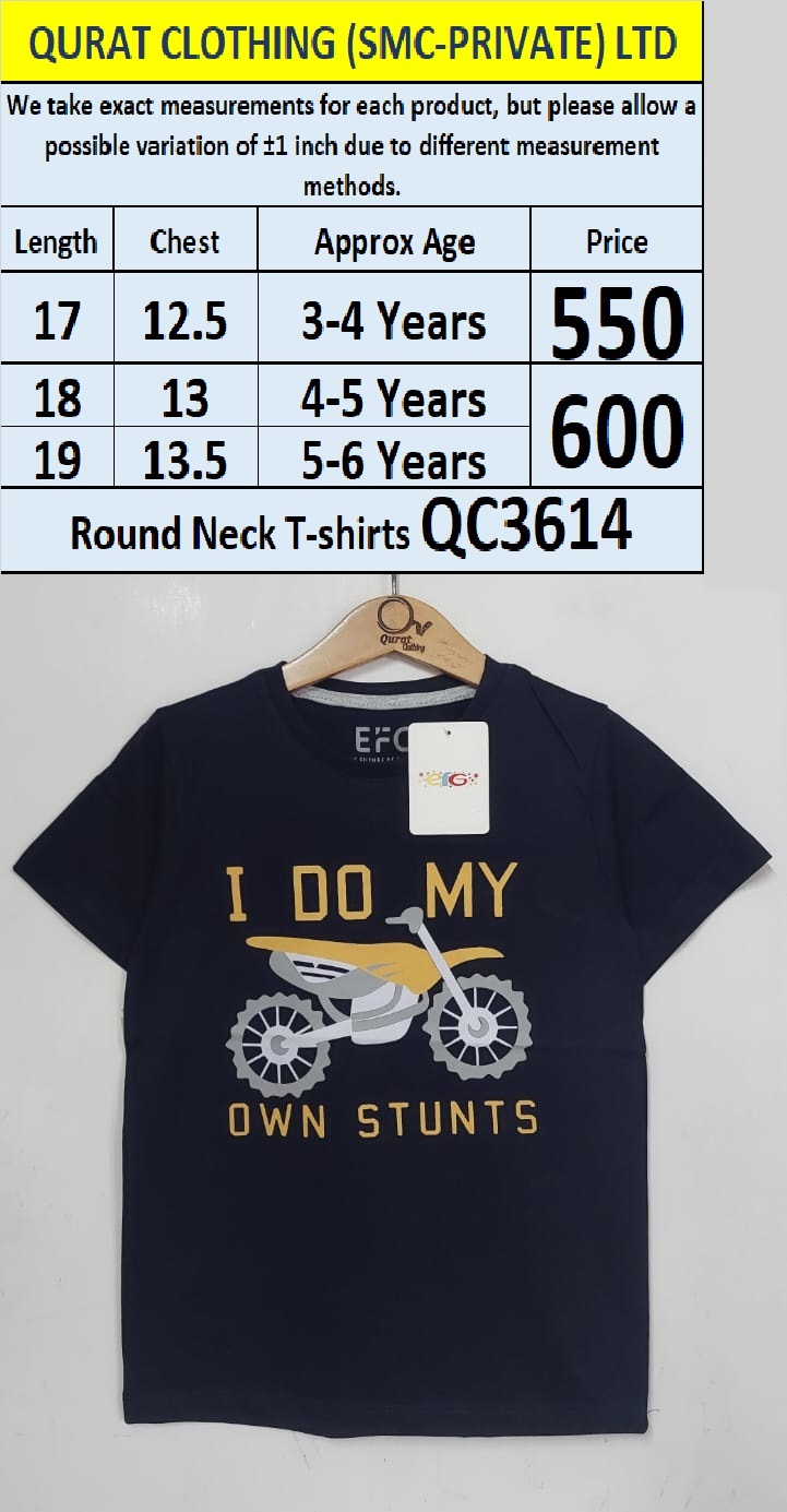 EFG Hemes Brand Soft Cotton Blended T-shirts QC3614