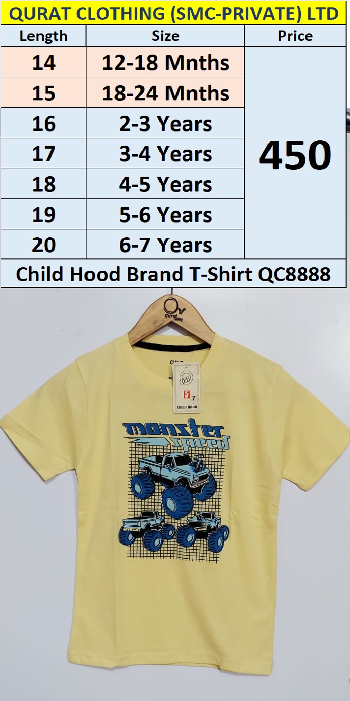 Child Hood Brand T-shirt QC8888