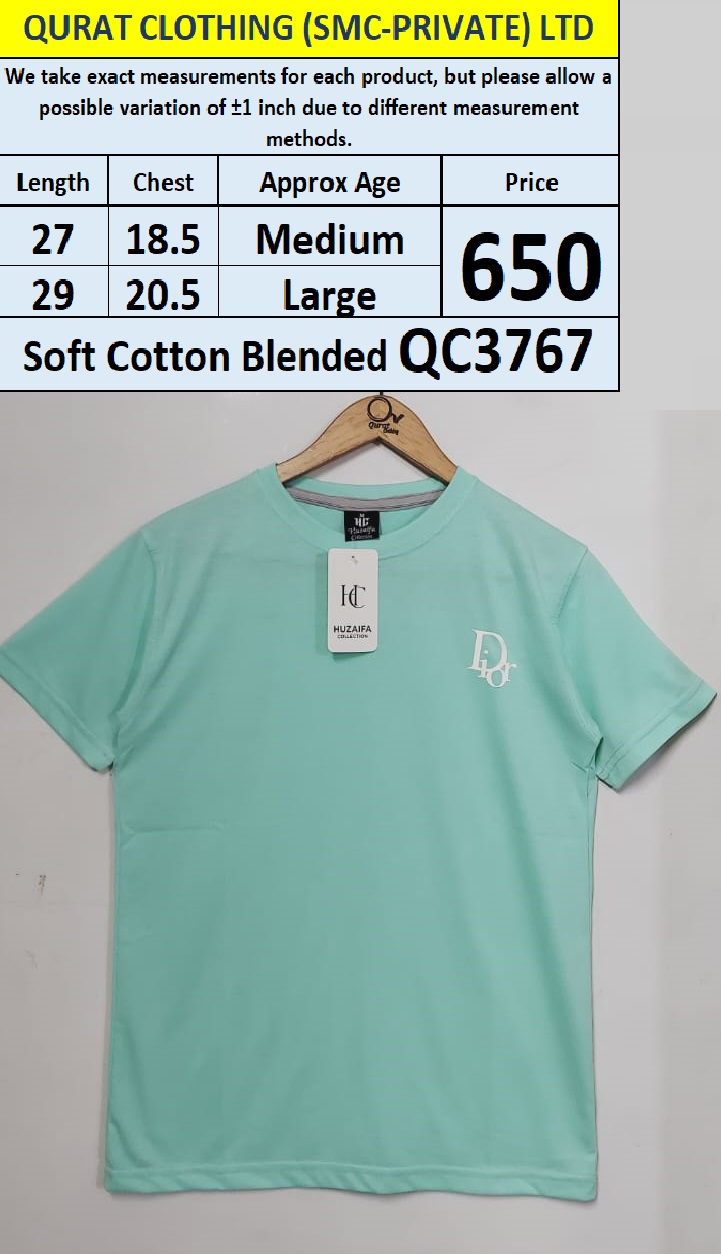 Soft Cotton Blended T-shirt QC3767