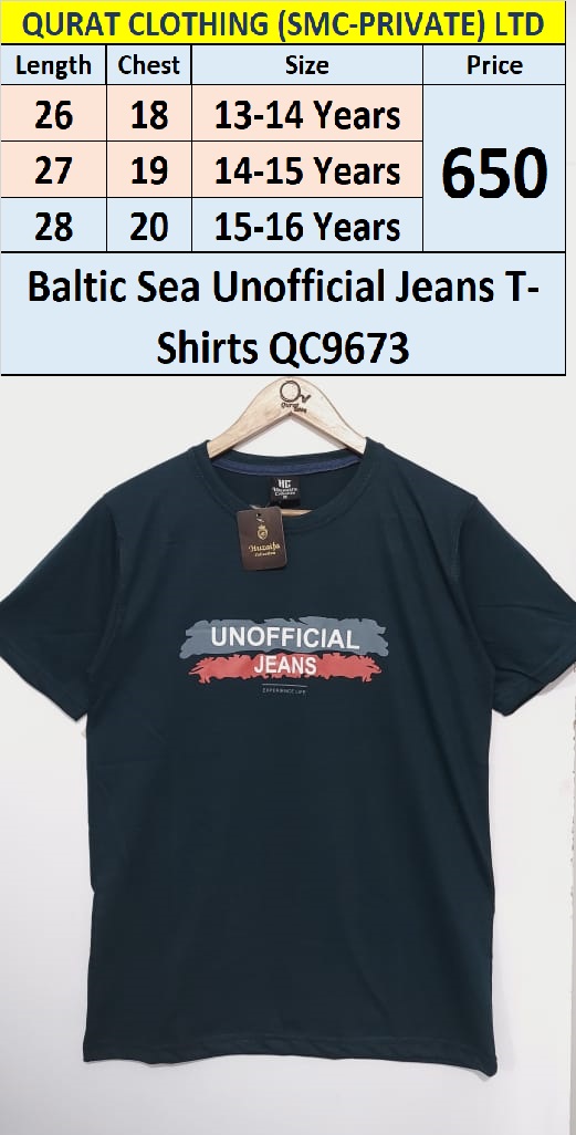 Baltic Sea Unofficial Jean T-Shirts QC9673