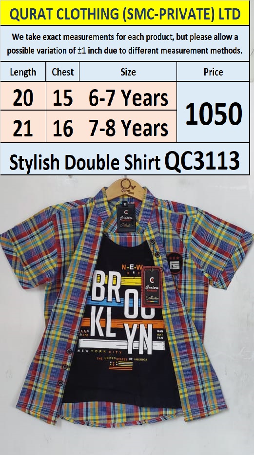 Stylish Double Shirt QC3113