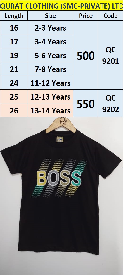 Boss Print T-Shirt QC9202