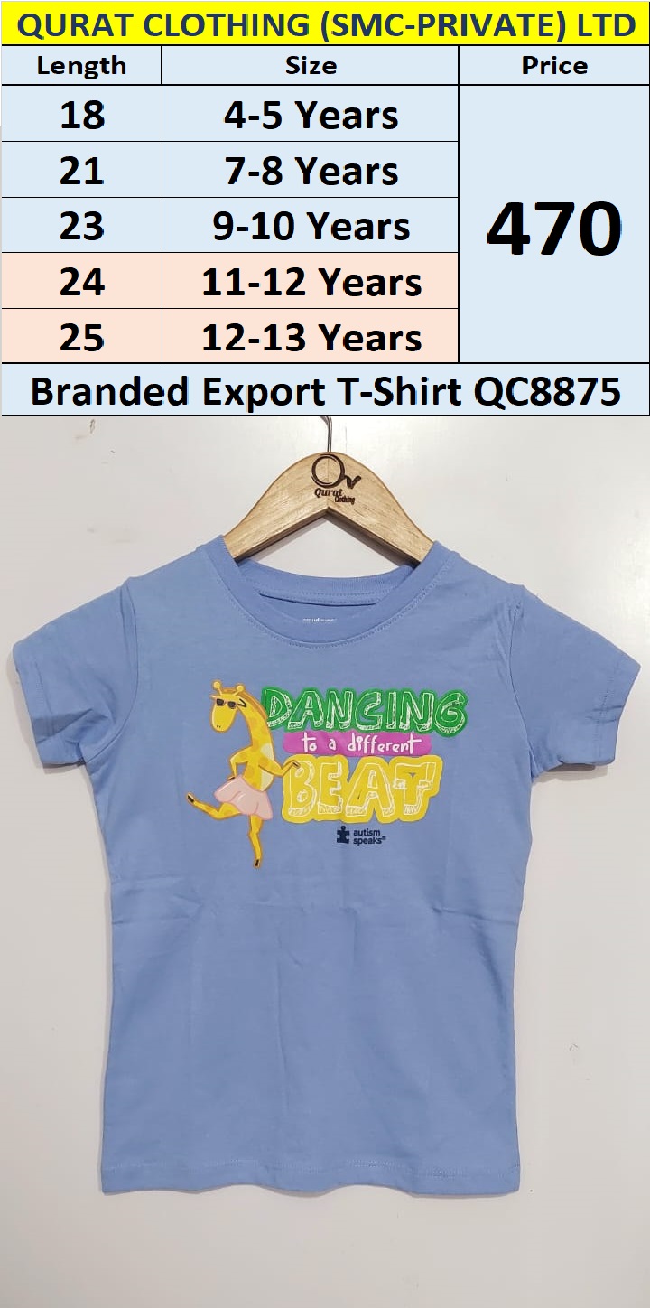 Branded Export T-Shirt QC8875