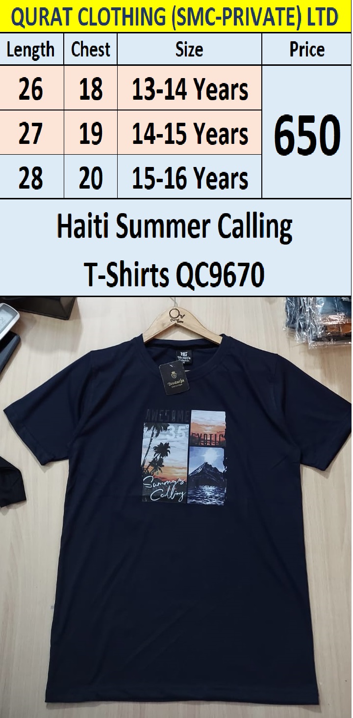 Haiti Summer Calling T-Shirts QC9670