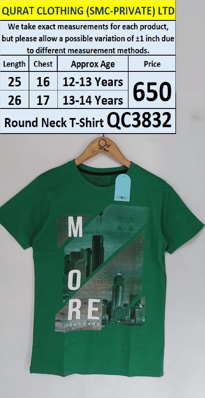 Round Neck T-Shirt QC3832