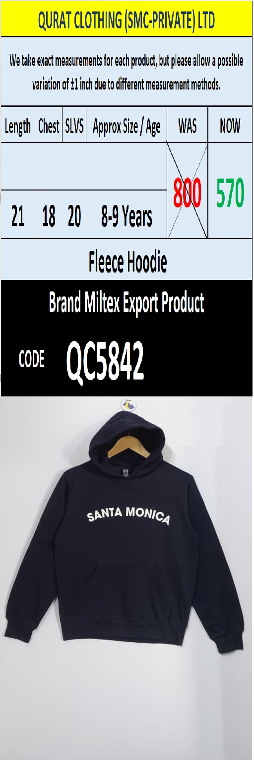Top International Branded Export Hoodie / Sweatshirt Products - QC5842