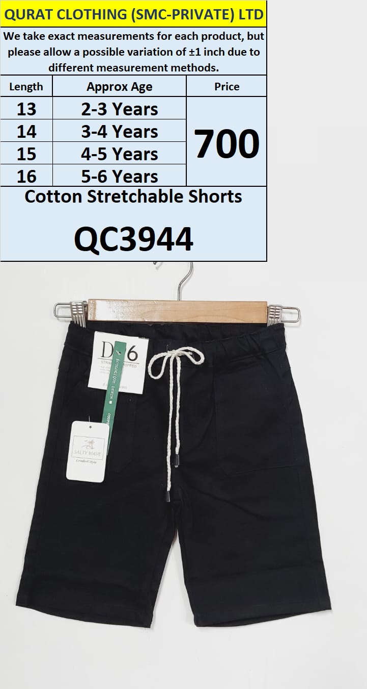 Cotton Stretchable Shorts QC3944